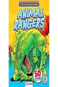 50 Páginas Para Colorir - Animal Rangers