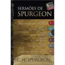 Box - Sermões de Spurgeon - 6 Livros - Seis livros da coleção: As grandes orações da Bíblia Os milag