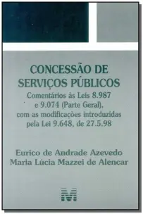 Concessão De Serviço Público - 1 Ed./1997