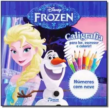 Disney Frozen - Calig. Numeros Com Neve