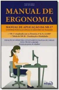 Manual de Ergonomia - Manual de Aplicação da  Nr 17- 02Ed/18