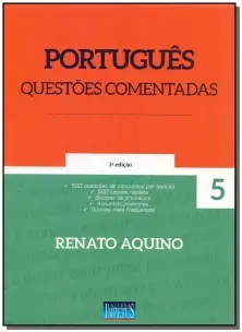 Português - Questões Comentadas - 3ª Edição