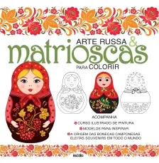 Arte Russa e Matrioscas Para Colorir