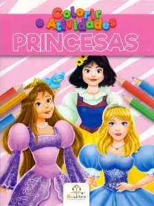 Colorir e Atividades: Princesas