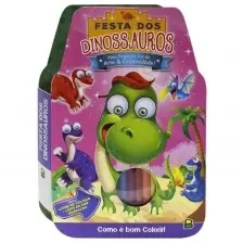 Meu Pequeno Kit De Arte & Criatividade! Festa Dos Dinossauros