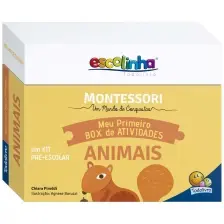 Escolinha Todolivro - Montessori - Meu Priemiro Box de Atividades - Animais