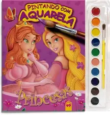 Pintando Com Aquarela - Princesas