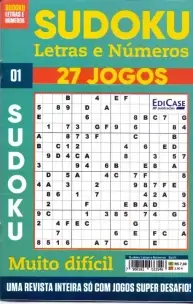 Sudoku Letras e Números Ed. 01