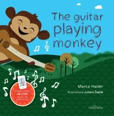Te Guitar Playing Monkey